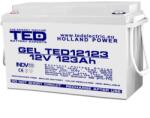 Rovision Acumulator GEL VRLA 12V 123Ah Deep Cycle cu terminal M8 (AC.TD.12V.BK1.123.0001)
