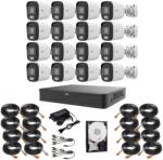Uniview Sistem supraveghere Uniview cu 16 camere 5MP, DVR 16 canale si HDD 1TB (51461-)