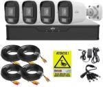 Uniview Kit supraveghere Uniview cu 4 camere 5MP ColorHunter si DVR 4 canale (50418-)