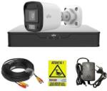 Uniview Kit supraveghere Uniview 5MP ColorHunter exterior cu DVR 4 canale (50414-)