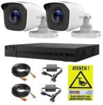 HiLook Sistem supraveghere analog HiLook cu 2 camere 2MP, IR 20m si DVR 4 canale (48325-)