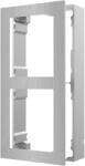 Hikvision Rama montaj aparenta din otel inoxidabil, 2 module, Hikvision DS-KD-ACW2-S (DS-KD-ACW2-S)