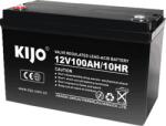 KIJO Acumulator AGM Deep Cycle 12V 100Ah cu terminal M8 KIJO JM12-100 (JM12-100)