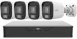 Uniview Kit supraveghere Uniview cu 4 camere 5MP ColorHunter si DVR 4 canale (50424-)