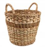 Tin Tours Boho Kerek Tengerifű Kosár Fogantyúkkal 36x36x32/40 cm (CON-2984.L)
