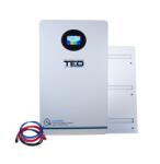 TED Electric Acumulator LiFePO4 51.2V 100Ah TED Electric, BMS, Wi-Fi, Bluetooth, LCD (A0117171)