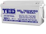 Rovision Acumulator GEL VRLA 12V 153Ah Deep Cycle M8 TED 483x170x240 mm (A0058606)