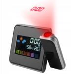  Időjárás Állomás Időjárás Projektor Forgatási Idő LCD Ébresztőóra Usb (JY20413-01)