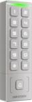 Hikvision Terminal control acces Hikvision cu PIN si card M1, IP65, Wiegand 26/34 (DS-K1T809MX)