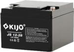 KIJO Acumulator AGM Deep Cycle 12V 28Ah cu conector M5 KIJO JS12-28 (JS12-28)