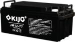KIJO Acumulator AGM Deep Cycle 12V 77Ah cu conector M8 KIJO JM12-77 (JM12-77)