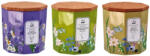 AdTrend Set 3 lumanari parfumate in borcan sticla 12 x 12 cm (116248)