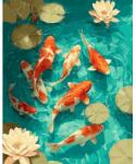 Art City Set goblen cu diamante, cu sasiu, Pesti Koi, 30x40 cm (VA927)