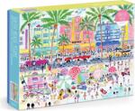 Galison - Puzzle Michael Storrings: South Beach Miami - 1 000 piese