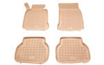Rezaw-Plast Covorase Presuri Auto Cauciuc Dedicate Bej BMW SERIA 5 E39 1995 - 2004 (200704B)