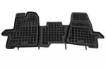 Rezaw-Plast Covorase Presuri Auto Cauciuc Dedicate Ford TOURNEO CUSTOM 3 loc, cutie manuala 2013 - 2018 | Ford TRANSIT IV 3 loc, cutie manuala 2013 - 2018, 2018 - | Ford TRANSIT CUSTOM I 3 loc, cutie manuala 2012