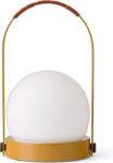 Audo Lampă wireless Carrie aurie cu mâner din piele (71052-018952)