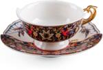 Seletti Ceașcă pentru ceai Hybrid New Era Kannauj cu farfurioară (09172)