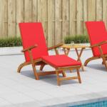 vidaXL Сгъваем и reclining шезлонг 2 бр. Солидно акациево дърво (3415406)