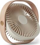 Printworks Ventilator Fantastic bej cu ramă de lemn (PW00651) Ventilator