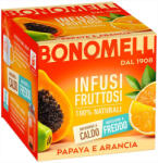  Bonomelli Papaya és narancs gyümölcstea - 12 tasak - biobolt