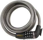 Somogyi STANLEY S755-204 kábelkombinációs kerékpár zár, 9999 kombináció, 1800 mm hosszúság
