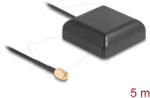 Navilock NL-203AA GNSS GALILEO GPS nagy-nyereségű antenna SMA pluggal 5 m, kültéri (4043619606504)