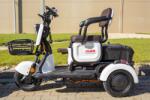 KUBA Tricicleta electrica KUBA Grape 15 motor 500W viteza 25 km/h autonomie 50 km baterie 60V/32Ah fara permis-Alb (KUBA-GRAPE-15-Alb) - agromoto