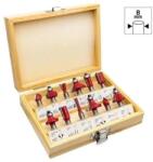 ROX Wood Комплект фрезери в кутия 12 броя / rox 153rox0310 / (rox 153rox0310)