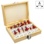 ROX Wood Комплект фрезери в кутия 12 броя / rox 153rox0309 / (rox 153rox0309)