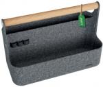 Leitz Cutie portabila cu organizator Leitz, material textil rezistent termic, cu maner, gri E61980089
