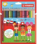 STABILO Color Színes ceruza készlet hatszögletű 24 különböző szín