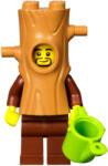 LEGO® Minifigures - Bărbat în Costum de Trunchi de Copac cu Stropitoare Verde (Bam2Q32023)