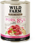  Wild Farm WILD FARM PURE MONO Sertéshúsos Alma és Quinoa 800g monoprotein kutyatáp