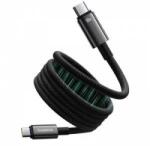 Baseus USB Cable Baseus Tungsten Gold Magnetic USB-C/USB-C 100W 1m - Black