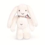 Doudou Iepuraș Fleurette - 35 cm alb (14D7EF)