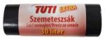 TUTI Saci de gunoi, extra rezistenți, 30 l, 20 buc, 50x60 cm, 15 , TUTI "Extra", negri, 20 buc
