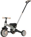 Qplay Tricicleta evolutiva pliabila Qplay Stager Argintiu- cu maner parental, confort si siguranta copii