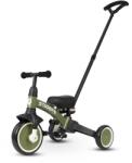 Qplay Tricicleta evolutiva pliabila Qplay Stager Verde - cu maner parental, confort si siguranta copii