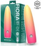 INTOYOU Fiora Dual Layer Silicone Vibrating Bullet Pink Vibrator