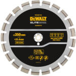 DEWALT ELITE Disc diamantat segmentat pentru asfalt 355 x 25, 4 mm (DT20467-QZ) Disc de taiere