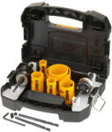 DEWALT EXTREME Körkivágó készlet 10 részes (20-25-32-38-51-64 mm) bimetál (DT90357-QZ)