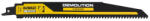 DEWALT EXTREME Szablyafűrészlap szeges fához 230 mm / 6TPI karbid fogazással (DT20439-QZ)