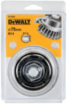 DEWALT Fazékkefe 75 mm x M14 sodrott (DT3492-QZ)