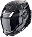 Scorpion Cască de motocicletă rabatabilă Scorpion EXO-TECH EVO CONQUER negru-alb (SCRP118-487-55)