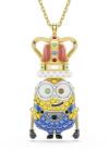 Swarovski colier cu pandantiv pentru femei placat cu aur cu cristal MINIONS PPY2-AKD0NL_10Y (5743385)