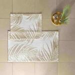 TAC ® Set 2 covorase baie cu frunze, Tac PasPas Palm bej Covor baie