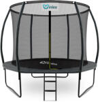 INLEA ULTIMATE Jump Trambulin belső védőhálóval 305 cm - szürke (IN01-0015) - inlea