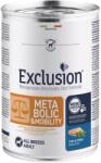 Exclusion Metabolic & Mobility conservă pentru câini cu carne de porc și fibre 400 g