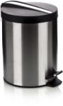 BANQUET Coș de gunoi cu pedală SOLISTE New 12 l, rotund, inox cu insert din plastic Cos de gunoi